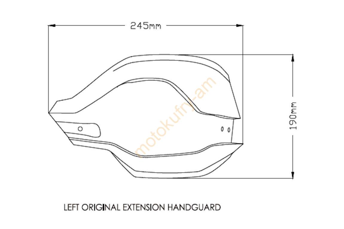 Zvýšení krytů páček pro BMW 3763F