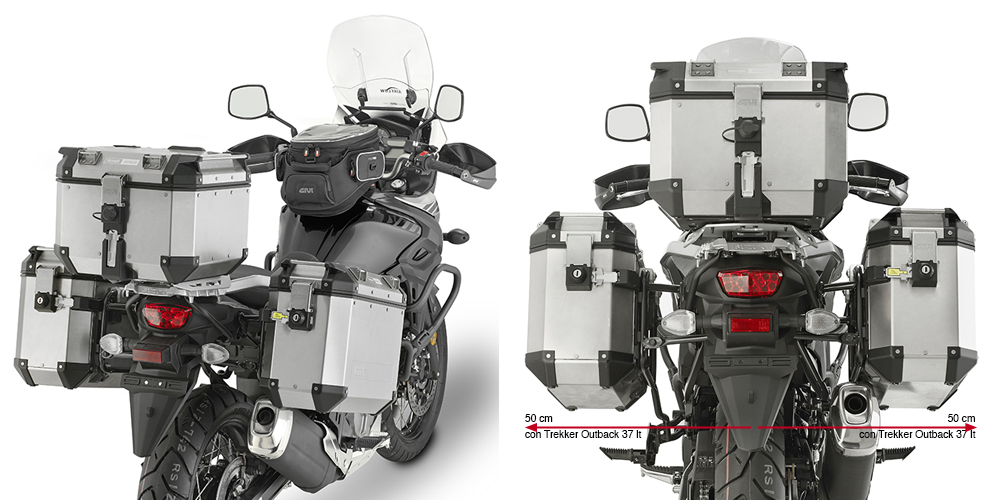 Suzuki V-Strom 650 17-24 boční nosiče PL3112CAM