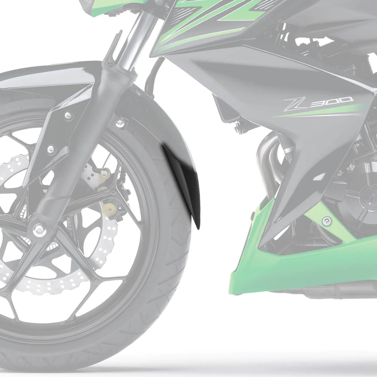 Kawasaki Ninja 300 15- prodloužení blatníku 053444