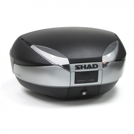 Motokufr SHAD SH48 titan/black D0B48400 s plotnou
