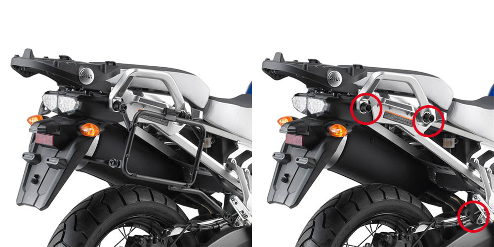 YAMAHA XT1200Z/ZE Super Teneré boční nosiče KLR2119