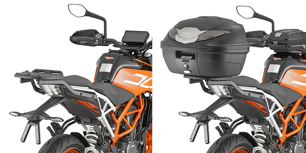 Duke 125-390 17-23 montážní sada topcase KZ7707