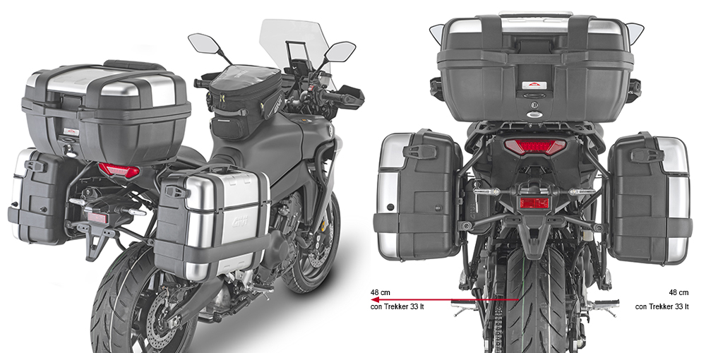 Yamaha Tracer 9/GT/GT+ 21-24 boční nosiče KLO2159MK