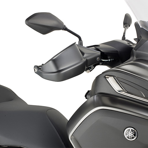 Protection Kit Per Moto Yamaha Tricity 300, 125, 155 - Slider In Alluminio CNC E POM, Colore Grigio, Per Protezione Silenziatore E Telaio