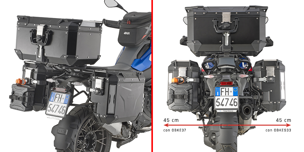 BMW R1300GS 24- boční nosiče PLOS5143CAM