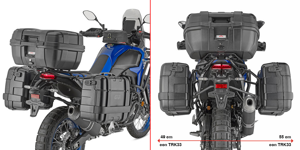 Yamaha Ténéré 700 25 boční nosiče KLO2174MK