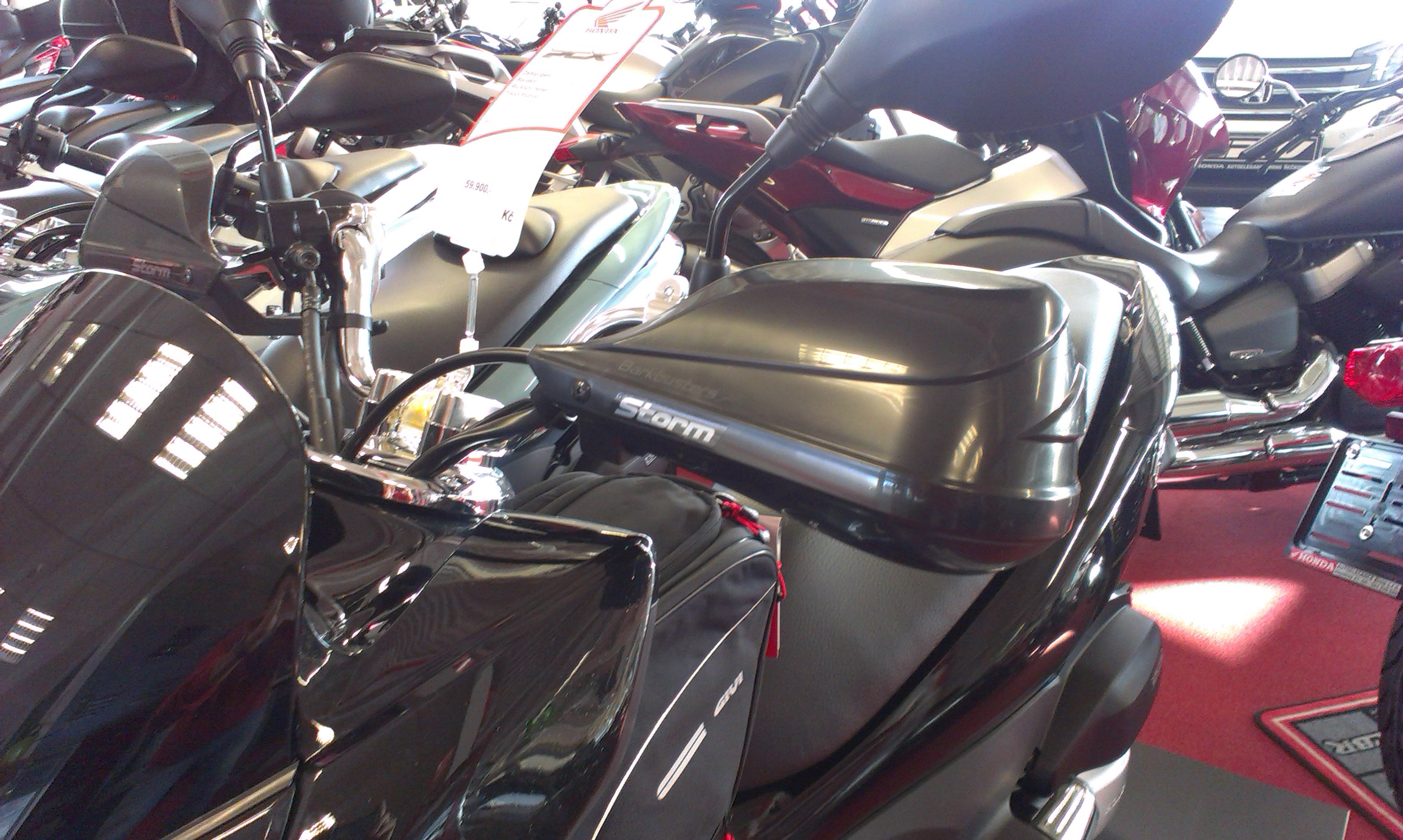 Chrániče páček Honda PCX 125 STORM S1
