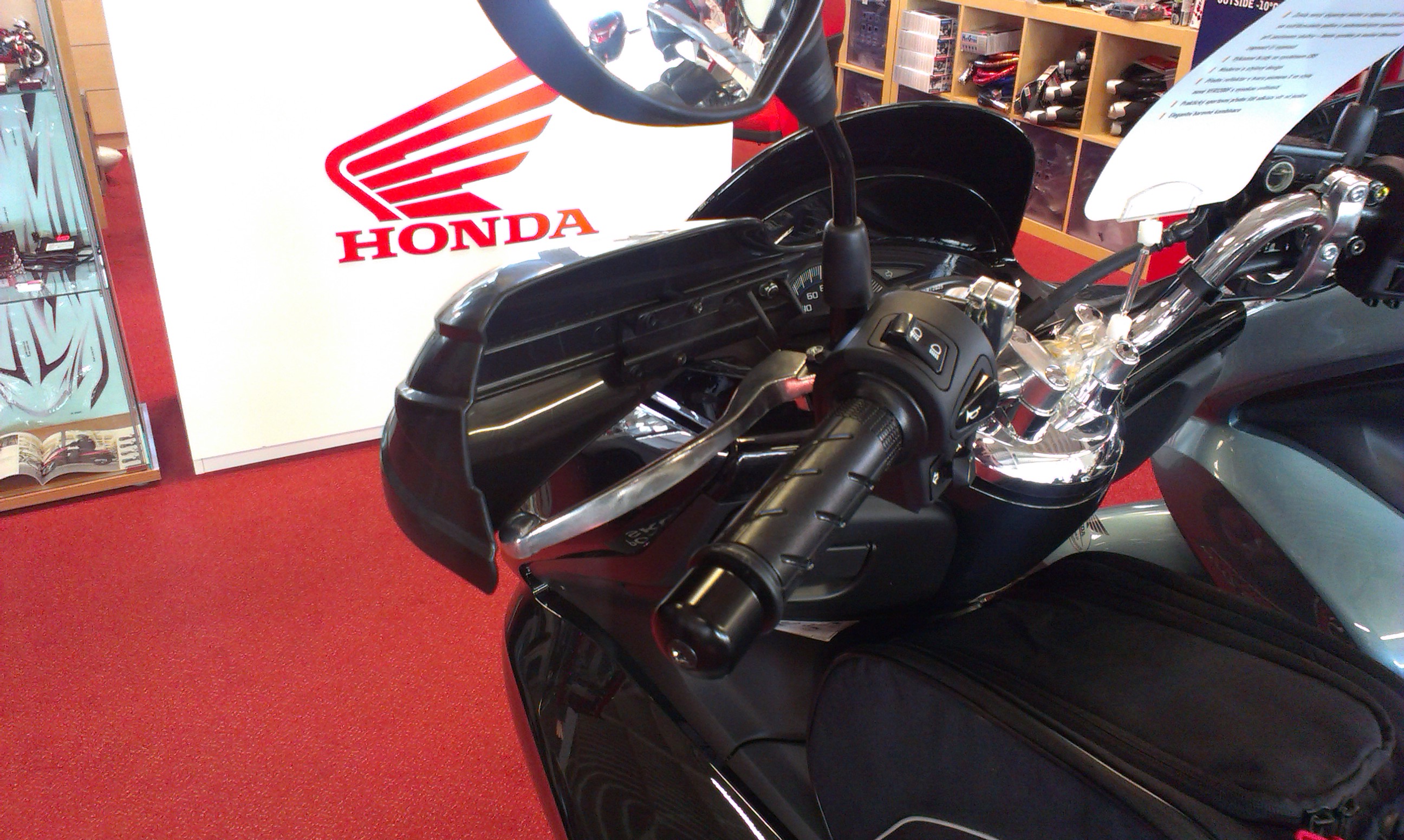 Chrániče páček Honda PCX 125 STORM S1