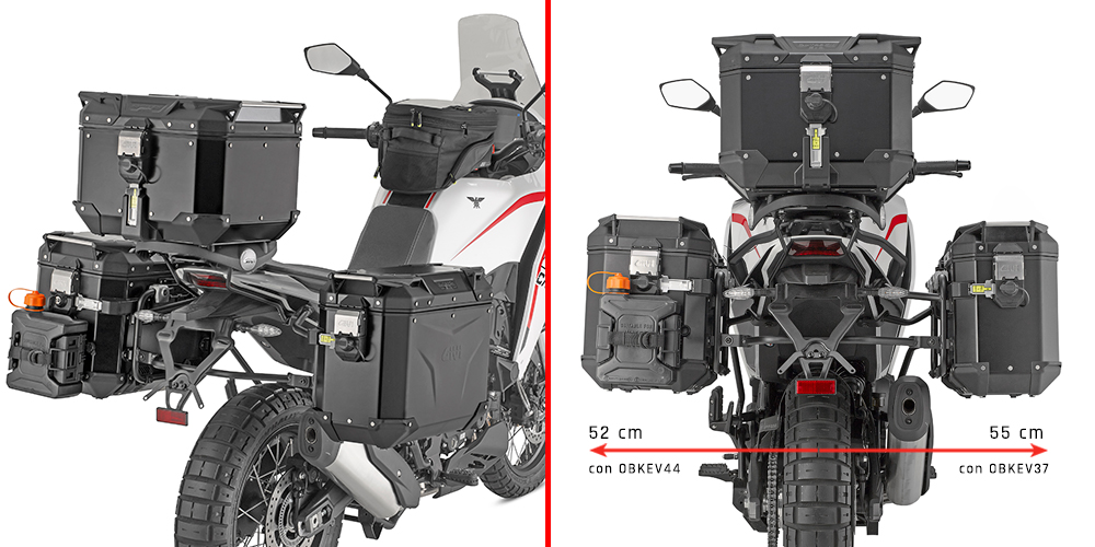 MOTO MORINI X-Cape 700 25-26 boční nosiče KLO9352CAM
