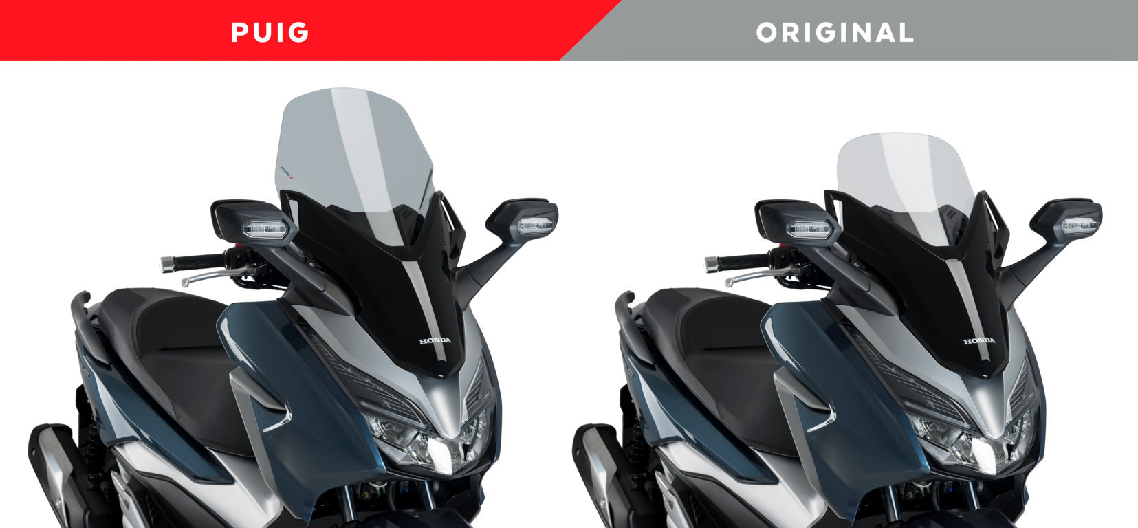 Honda Forza 125 15-20/300 18-20 plexi Puig 1295H kouřové