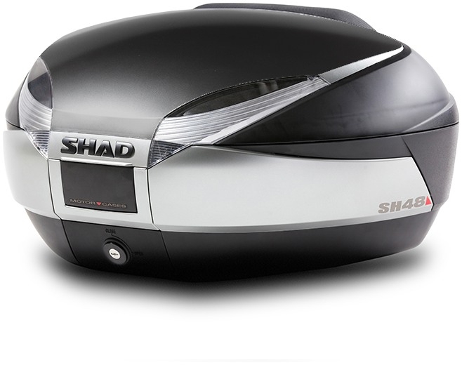 Motokufr SHAD SH48 titan/black D0B48400 s plotnou