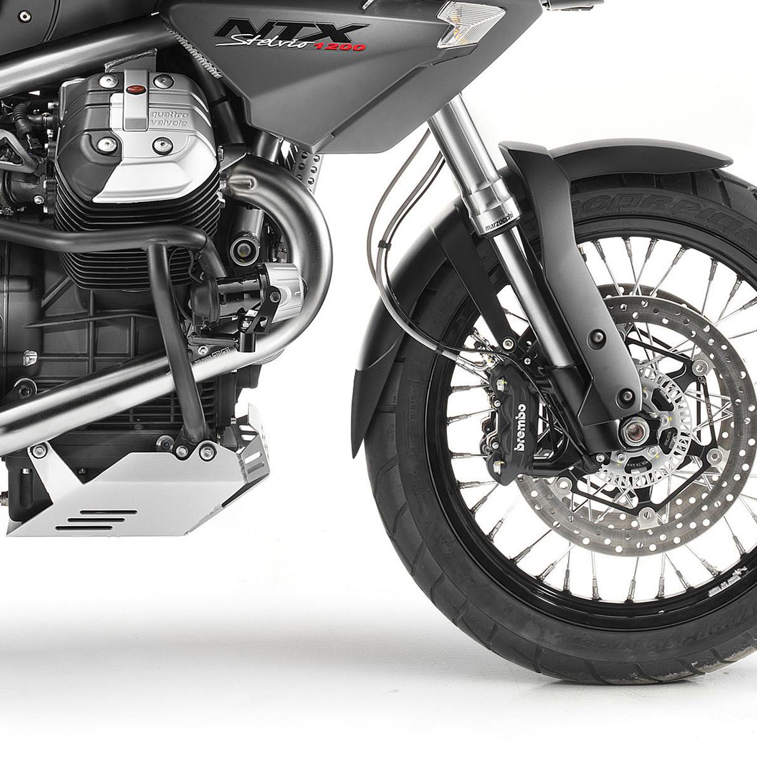 Moto Guzzi Stelvio 1200 8V 08-16 Prodloužení blatníku 058730