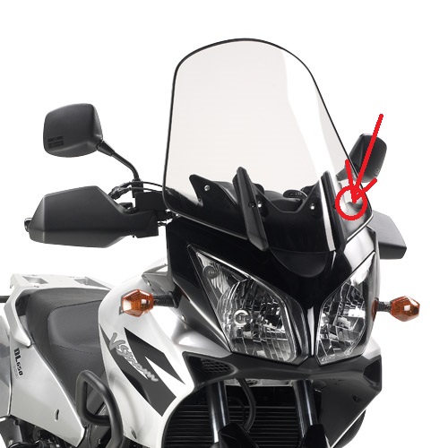 SUZUKI DL 650 V-Strom 04-11 plexi Puig 5883H