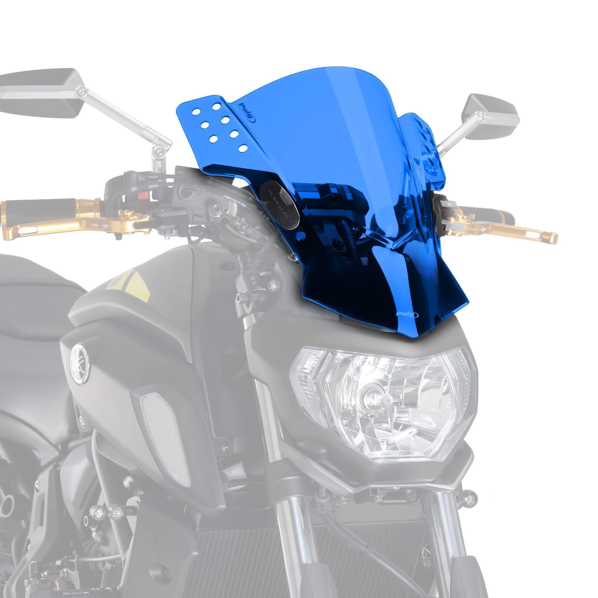 Plexi Rafale PUIG 5881A modré
