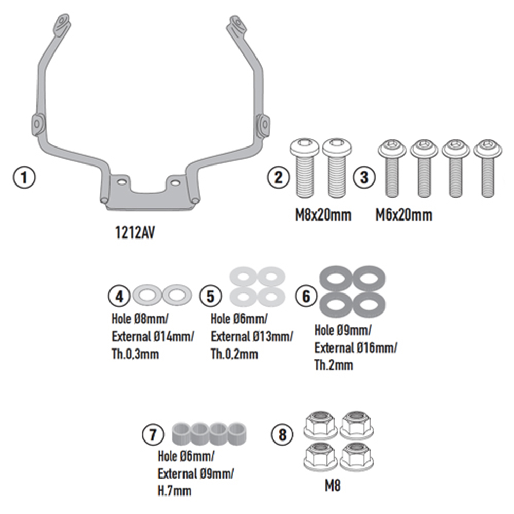 Honda GB 350 S 25 plexi 1212AK +A1212K