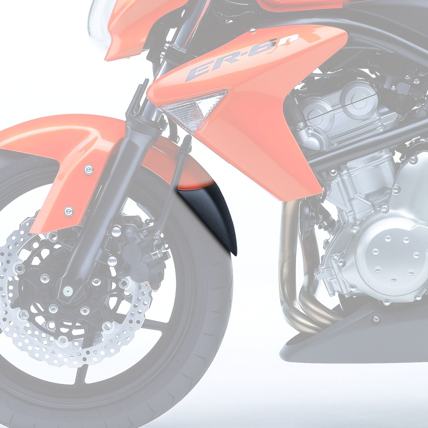 Kawasaki ER6N 06-08 prodloužení blatníku 053002 