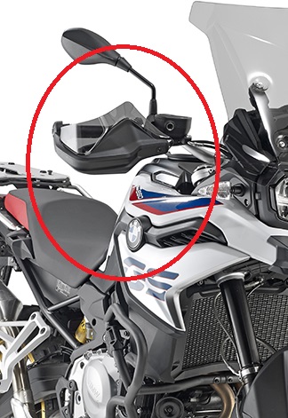 BMW R1200GS LC /Adv.(-19) F850GS,800GS Adv. nástavec na chránič EH5108K