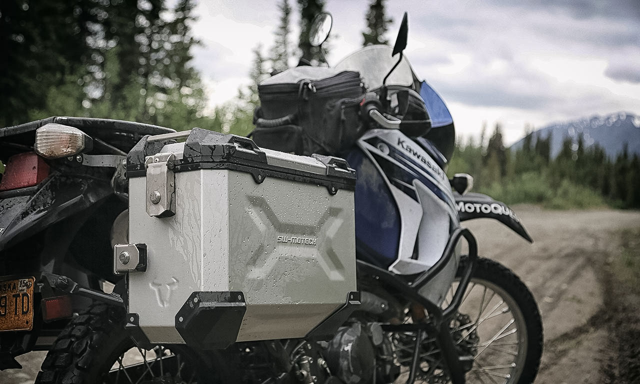 Hliníkový kufr TraX ADV 45 l.levý ALK.00.733.10000L/S