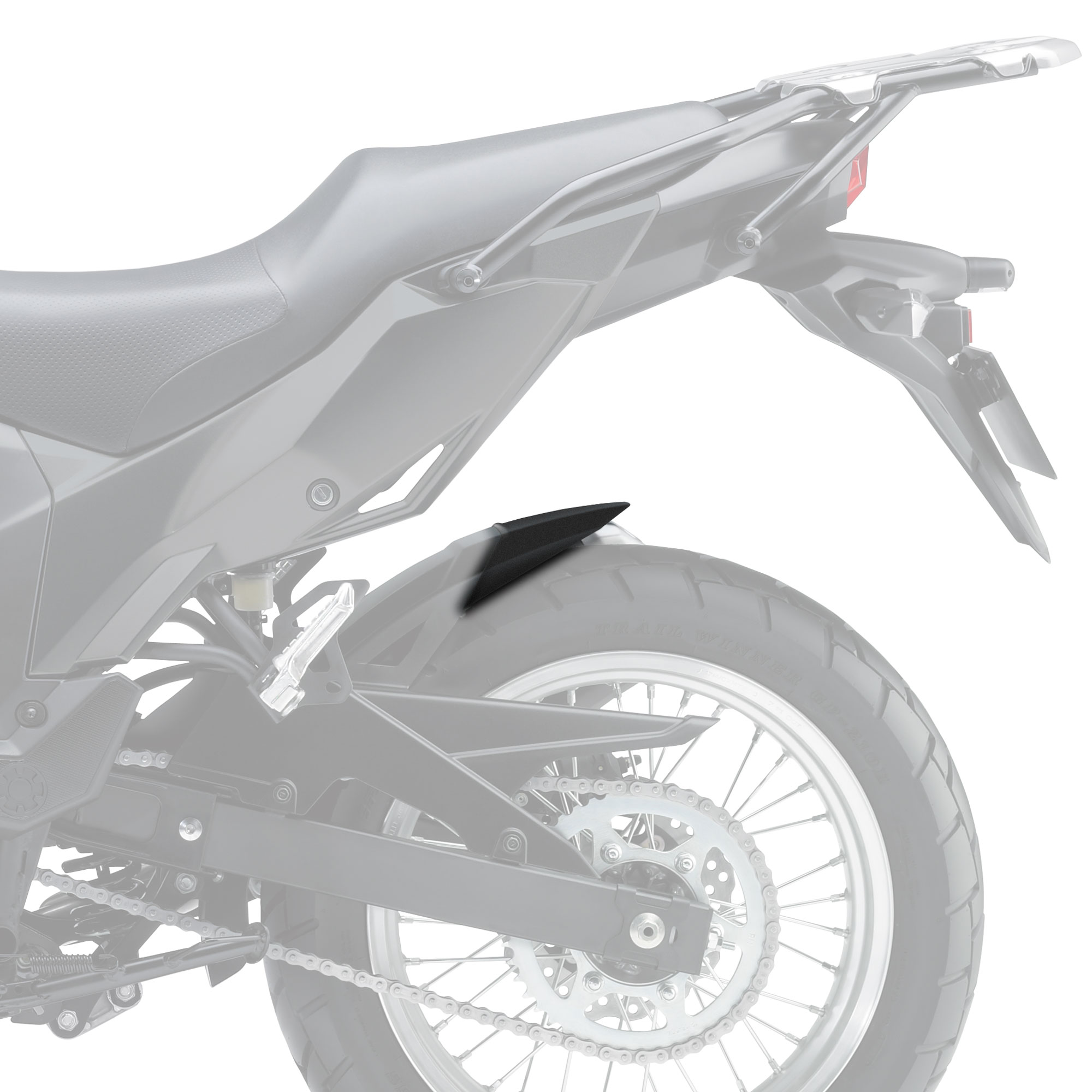 Kawasaki Versys X300ABS prodloužení zadního blatníku 073873