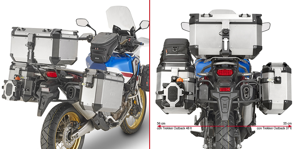 Honda CRF1000L  Africa Twin 18-19 boční nosiče KL1161CAM
