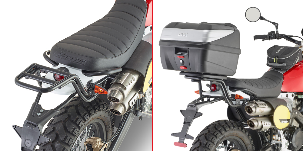 Caballero Scrambler 125 250 500 nosič topcase KR9150