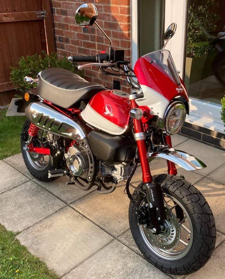 Honda Monkey 125 18-20 přední štít 21250R