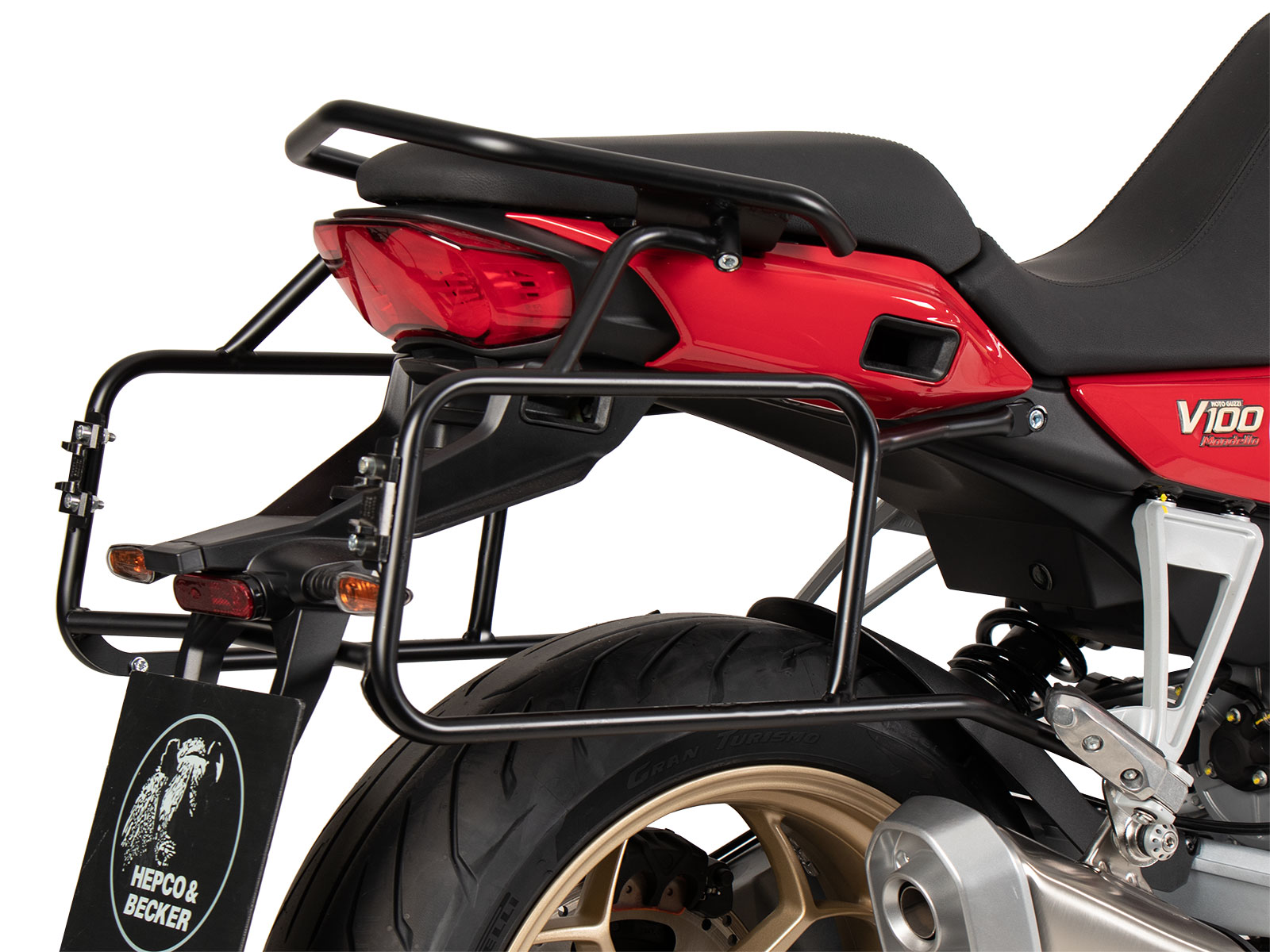 Moto Guzzi V100 Mandello / S 22- boční nosič H&B 653557 00 01