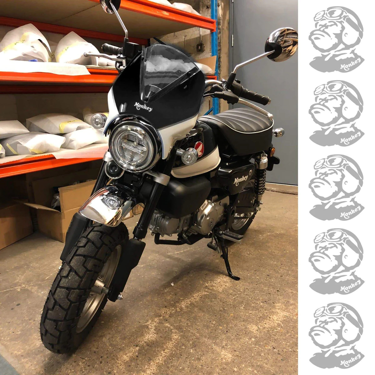 Honda Monkey 125 18-20 přední štít 21250B