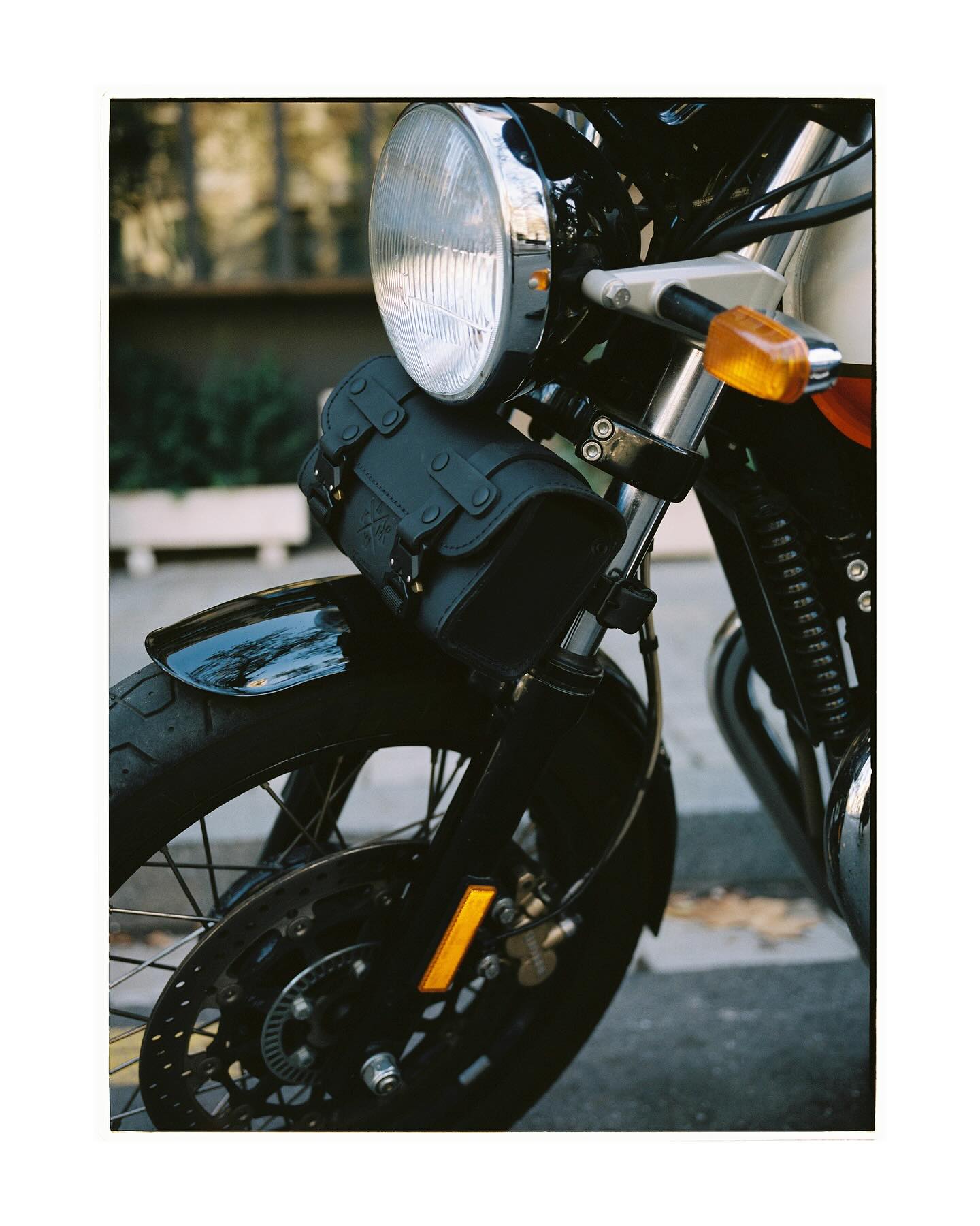 Kappa KMLW02 kožená moto brašna 3L.