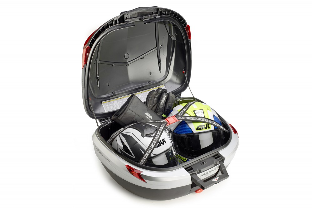Givi V56NNT Maxia 4 Motokufr 56L s opěrkou E111B