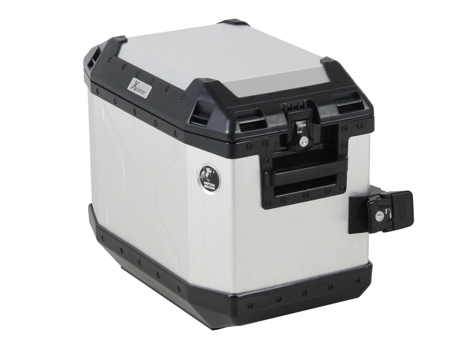 Motokufr boční Hepco-Becker Xplorer Levý (S) 40L.610210