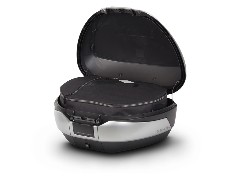 Motokufr SHAD SH48 titan/black D0B48400 s plotnou