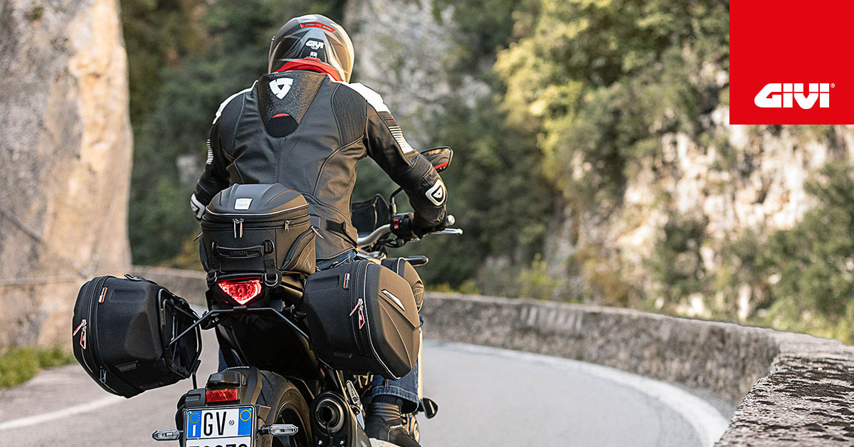 Givi ST609+ boční moto brašny EASYLOCK 2x25L.