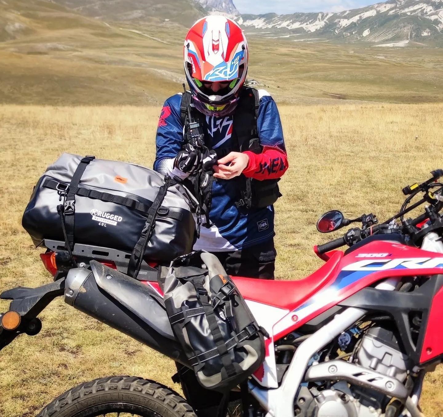 Kappa AV01 boční/zadní moto brašna 10L.