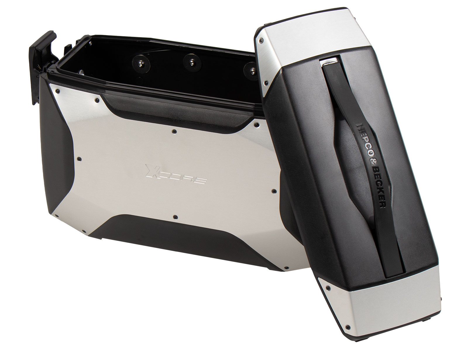 Boční kufry Hepco-Becker Xcore C-Bow 2x18 610295 00 00