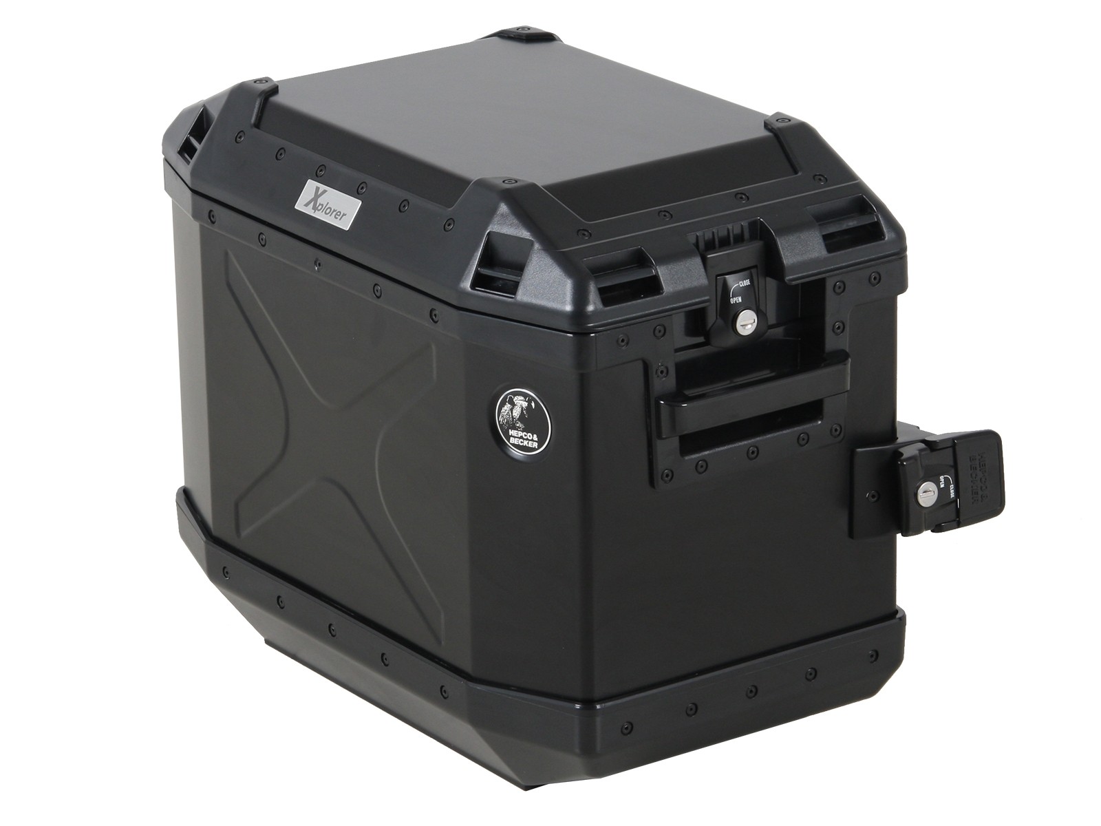 Motokufr boční Hepco-Becker Xplorer Levý (B) 40L.610215