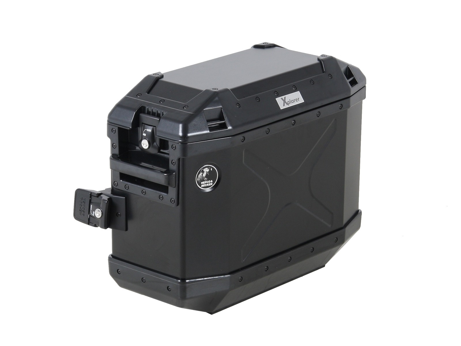 Motokufr boční Hepco-Becker Xplorer Pravý (B) 30L.610214