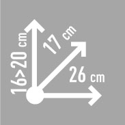 Kappa AH205 tankvak-popruh 5-7L.
