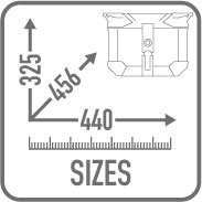 Givi OBKEV42B EVO SMART Hliníkový topcase kufr 42L