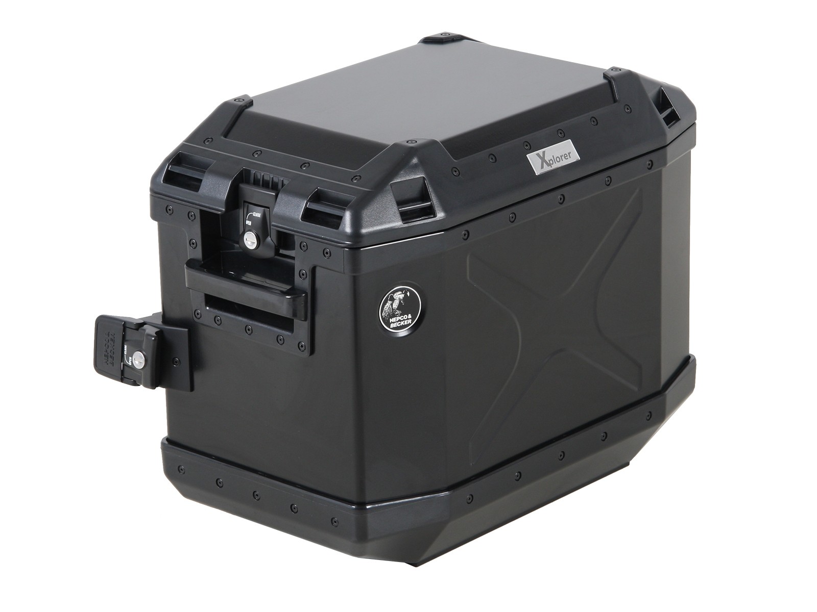 Motokufr boční Hepco-Becker Xplorer Pravý (B) 40L.610216