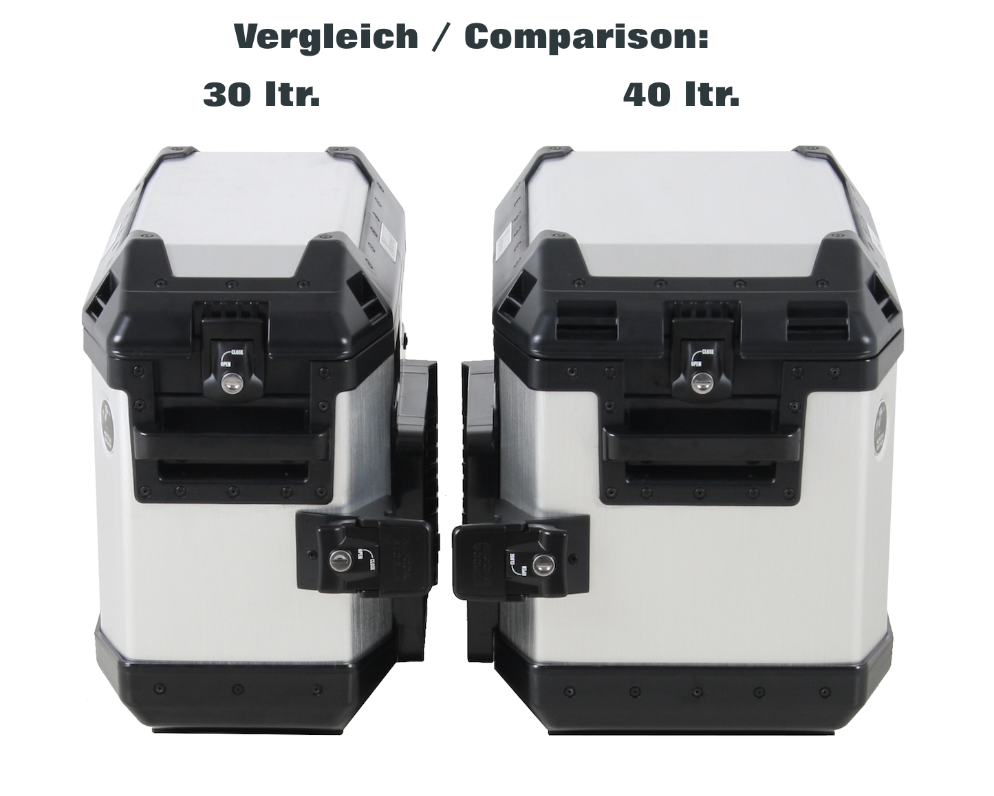 Motokufr boční Hepco-Becker Xplorer Levý (S) 40L.610210