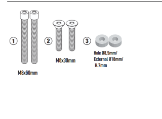 Moto Guzzi V 85 TT 24-25 8209KIT pro SRA8209