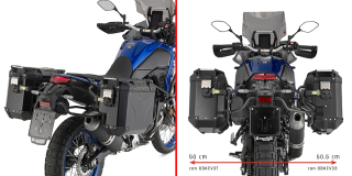 Yamaha Ténéré 700 19-24 boční nosiče kufrů KLOS2145CAM