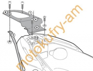 Piaggio MP3 Yourban 125/300 11-18 plotna monokey KR5600