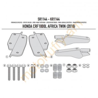 Honda CRF1000L 16-17 Africa Twin montážní sada topcase KR1144