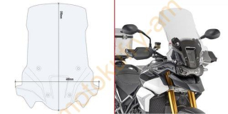 Triumph Tiger 900 Rally 20-23 plexi Kappa K D6418ST