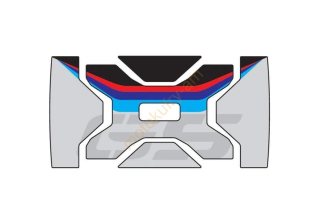 BMW R 1250 GS/Adv 18- nállepky pro Vario top box 20229N