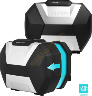 SHAD SH38X boční motokufry D0B38200 (3P,4P)