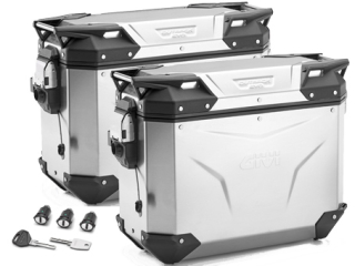 Givi OBKEV44AL+OBKEV44AR EVO SMART Boční hliníkové kufry 2x44lL