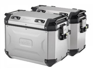 Kappa KVG4837A Pack2 Hliníkové boční kufry 48L+37L